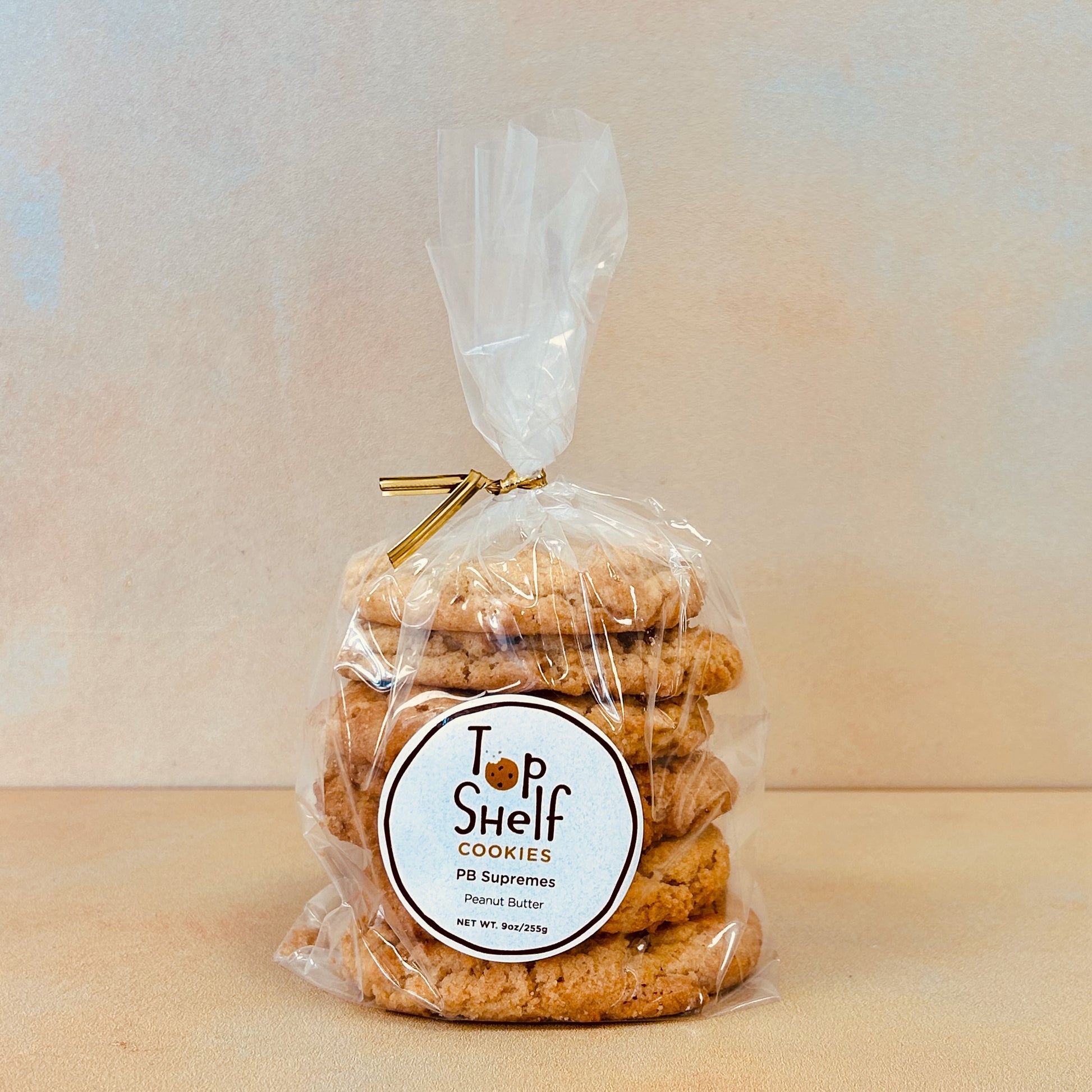 Stack of Peanut Butter Cookies
